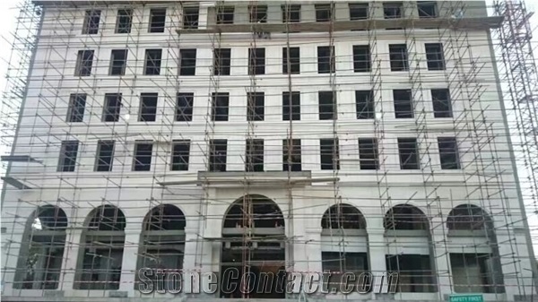 Moca Cream Veneer Composited with Aluminum Honeycomb for Wall Caldding