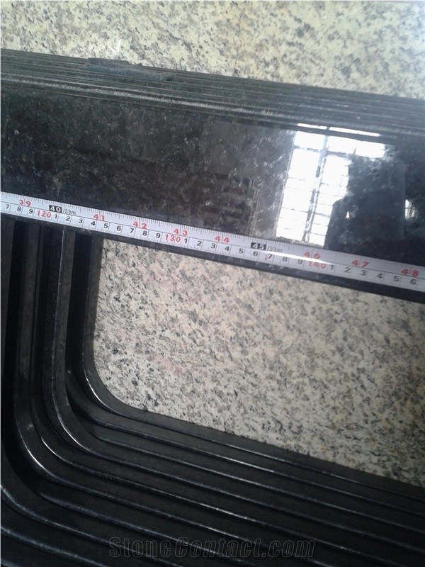 Pearl Black Granite Kitchentop, Cheap China Black Granite Countertop