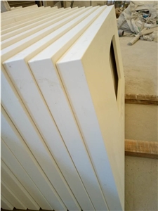 Pure White Quartz Bath Top /White Engineered Quartz /Artificial Stone