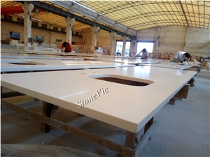 Pure White Quartz,China Super White,Artificial/Engineered Stone