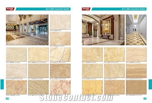 White Marble Calacatta Amber Slabs&Tiles for Floor&Wall, Translucent/Thin