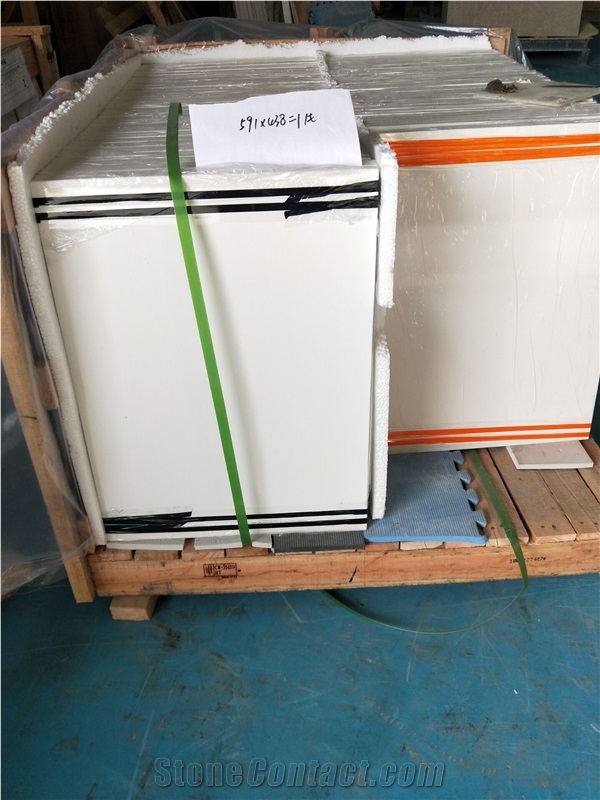 White Quartz Kitchen Countertop Engineered Stone Best Price Best Price