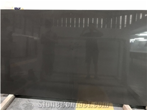 Solid Grey Polished Quartz Stone Surfaces Corian Stone 2/3cm Thick
