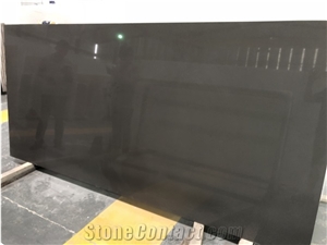Solid Grey Polished Quartz Stone Surfaces Corian Stone 2/3cm Thick