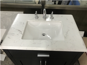 Quartz/ White Quartz Slab/Quartz Countertop/Quartz Vanity Top