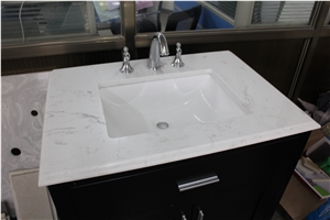 Quartz/ White Quartz Slab/Quartz Countertop/Quartz Vanity Top