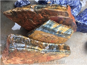 Rank a Tiger Eye Rough Block,Tiger Eye Slab,Tiger Eye Table
