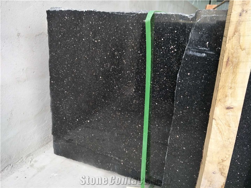 Black Galaxy Granite Tiles & Slabs