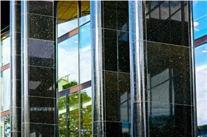 Black Galaxy Granite Tiles & Slabs