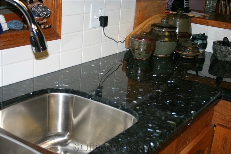 Old Emerald Pearl Granite Tiles & Slabs