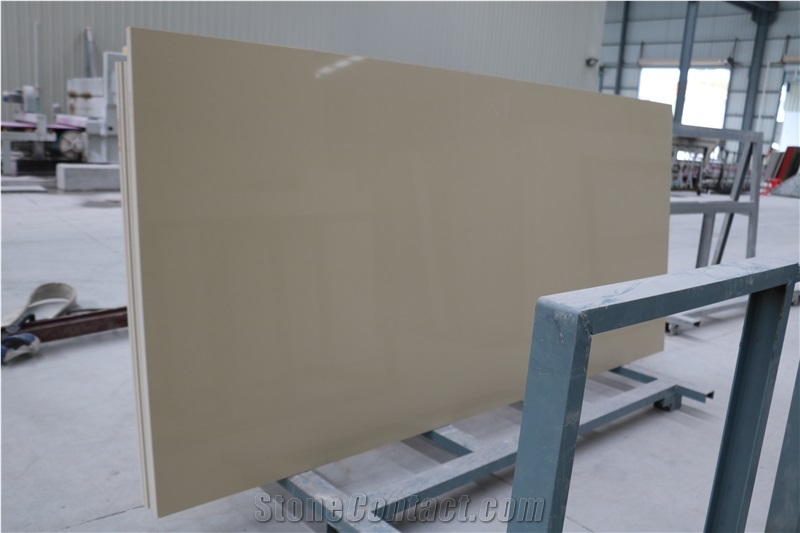 Fruit Banli Yellow Slab Artificial Quartz