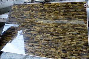 Golden Yellow Gemstone /Tiger Eyes Slab