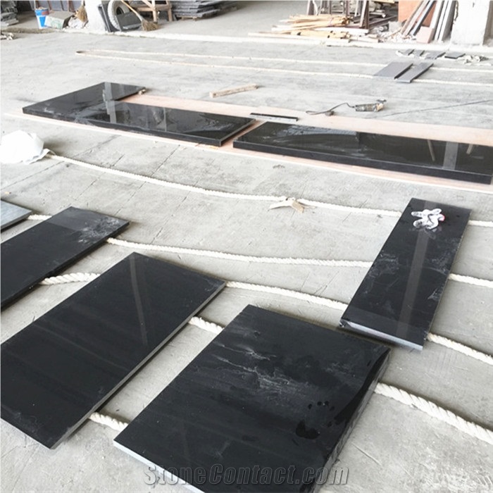 Grade a Shanxi Black Granite Kitchen Work Bar Top, Countertop, Benchtop