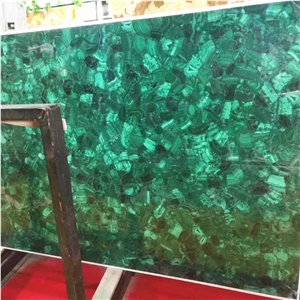 Green Malachite Semiprecioius Slab Green Malachite Slab Green Agate