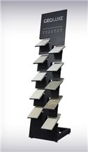 Sr056 Stone Tile Tower Displays for Granite&Quartz