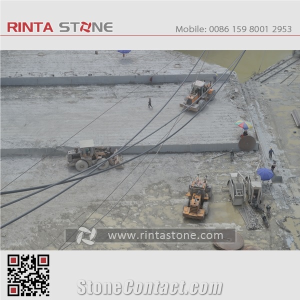 Barry White Rosa Beta G623 Granite Rought Raw Material Blocks Rocks