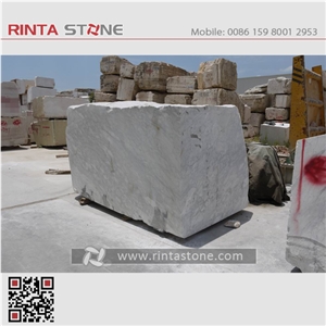 Bianco Carrara White Marble Italy Extraoro Quarry Blocks Rocks Raw