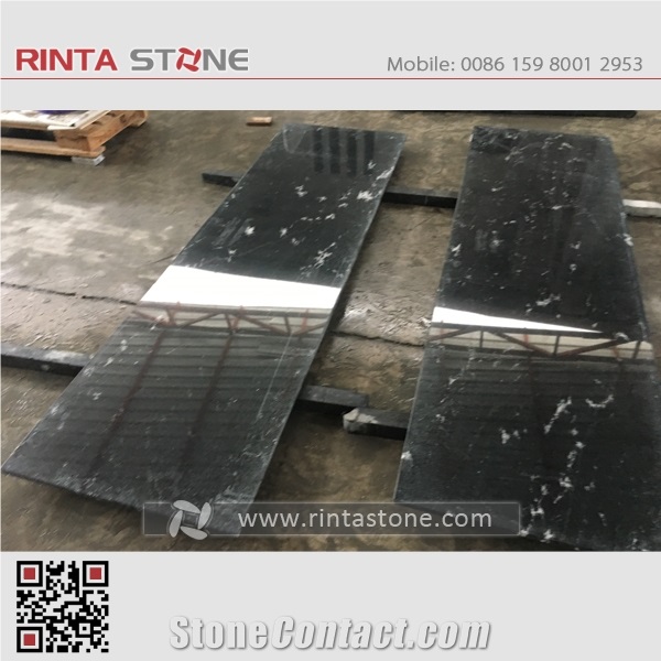 Black Snowflake Granite Jet Snow Minsty Virginia Ebony Grey Gray G302 Bath Top