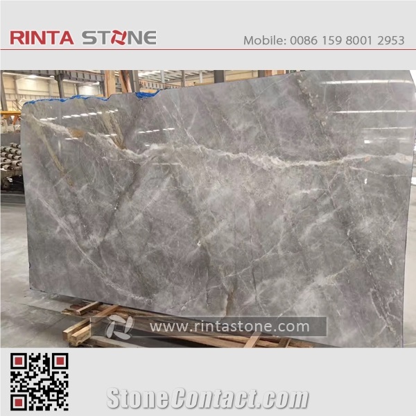 Bosy Grey Marble Iran Brown Persian Boshi Caballero Gray Gondola Carso Slabs & Tiles, China Brown Marble