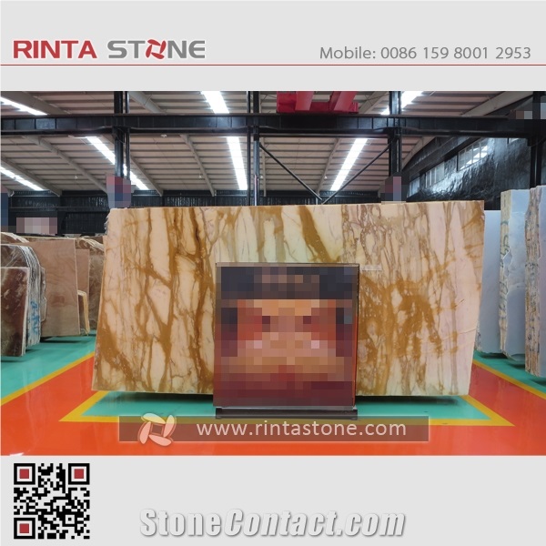 Broccatello Di Siena Unito Yellow Golden Gold Giallo Royal Marble
