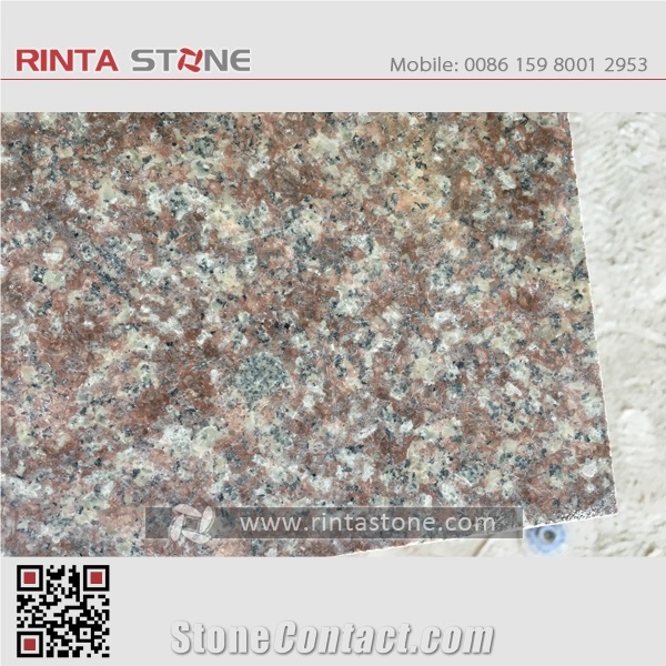 Cherry Pink Brown Peach Red G687 Quarry Owner Blocks Rocks Boulders