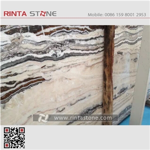 Euphotic Zebra Jade Bookmatch Wooden Vein Grainjade Tiles & Slabs