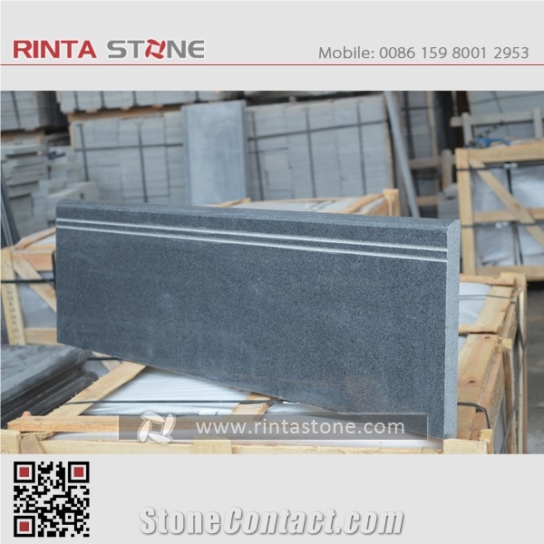 G654 Granite Steps Cast Riser Threshold Garden Spiral Treads Deck