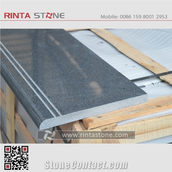 G654 Granite Steps Cast Riser Threshold Garden Spiral Treads Deck