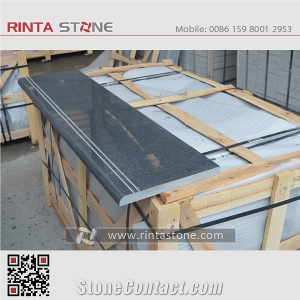 G654 Granite Steps Cast Riser Threshold Garden Spiral Treads Deck