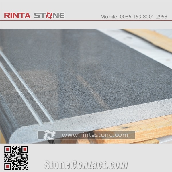 G654 Granite Steps Cast Riser Threshold Garden Spiral Treads Deck