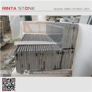 G654 Granite Steps Cast Riser Threshold Garden Spiral Treads Deck