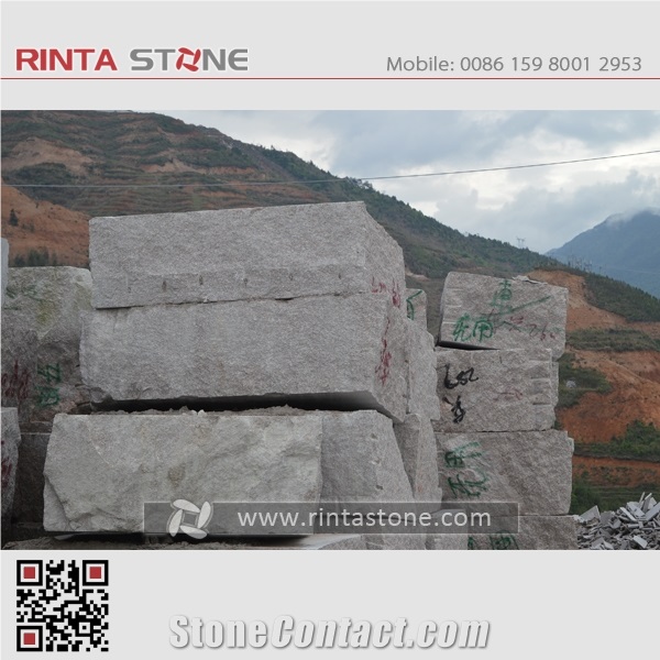 G687 Peach Red Cherry Pink Brown Blocks Boulders Quarry Rocks