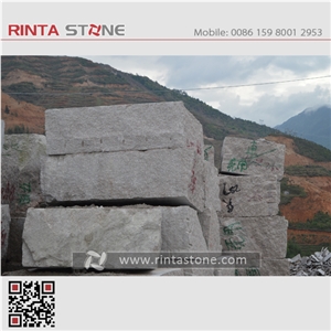 G687 Peach Red Cherry Pink Brown Blocks Boulders Quarry Rocks
