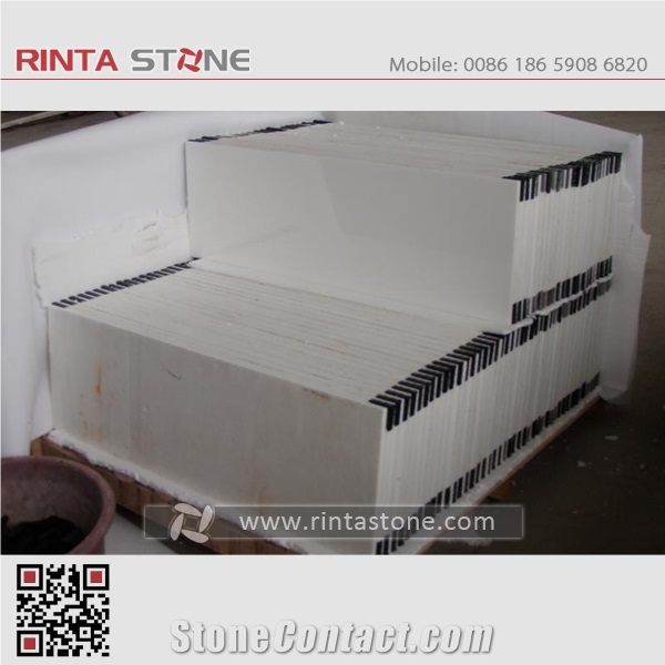 Nano 3 White Crystallized Glass Pure Milk Fantasy Ice Snow Stone