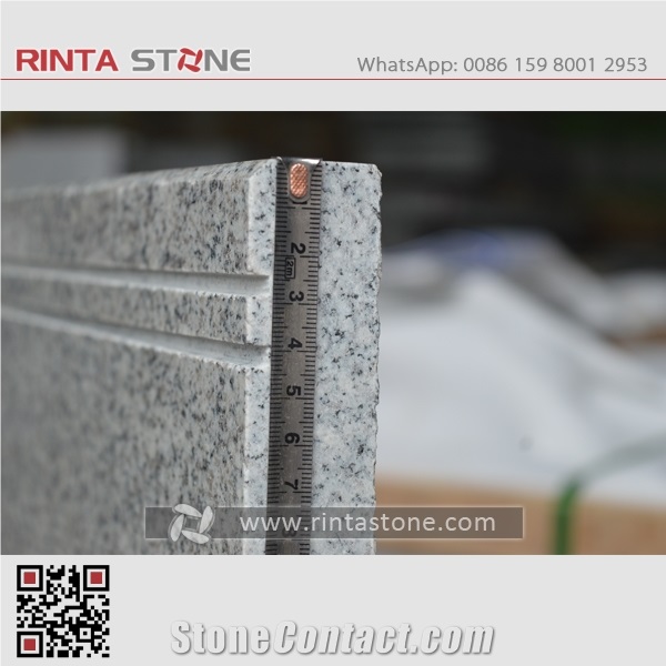 New G603 Granite Zhima White Grey Impala Gray Ice Crystal Star Stone,Stairs & Steps