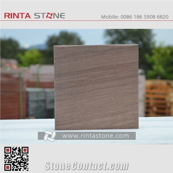Peach Wooden Grain Vein Sandstone Natural Lilac / Violet/ Plum