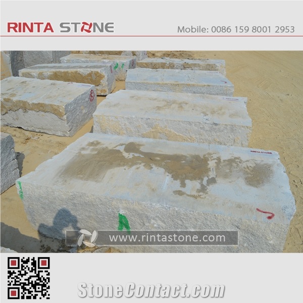 Rosa Beta Barry White G623 Granite Blocks Boulders Quarry Rocks