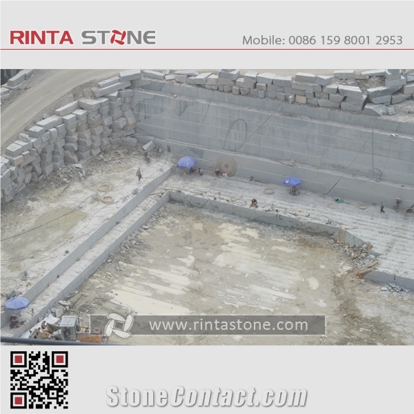 Rosa Beta Barry White G623 Granite Blocks Boulders Quarry Rocks