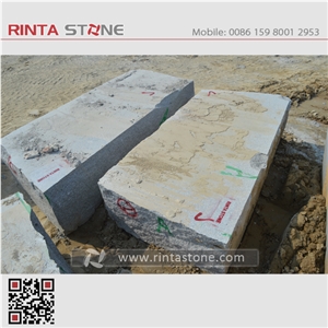 Rosa Beta G623 Granite Grey Gray Stone Blocks Raw-Material Rough