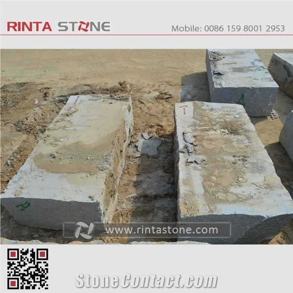 Rosa Bete Barry White G623 Granite Blocks Boulders Quarry Rocks