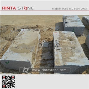Rosa Bete Barry White G623 Granite Blocks Boulders Quarry Rocks