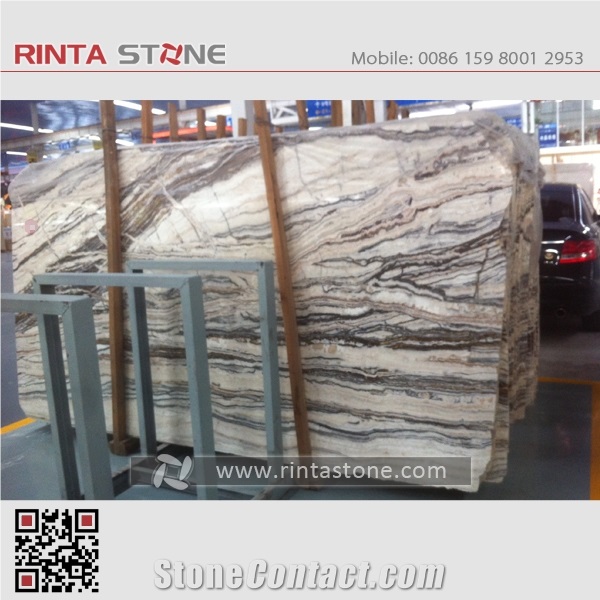 White Wooden Zebra Onyx, China Wooden Timber Vein Onyx Slabs