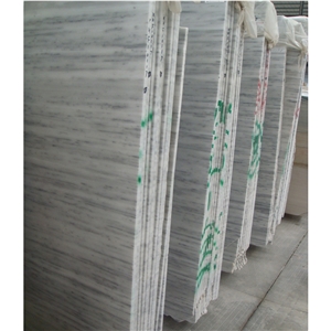 Kavala Semi Grey Vein Seamless Greece White Marble Tiles