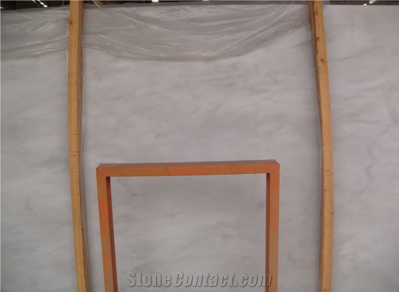 Kavala Semi Grey Vein Seamless Greece White Marble Tiles