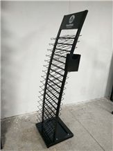 Quartz Stone Sample Tower Display Rack