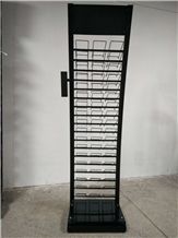 Quartz Stone Sample Tower Display Rack