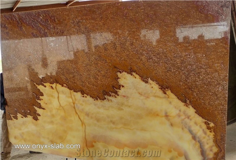 Red Onyx Slabs, Mexico Red Onyx