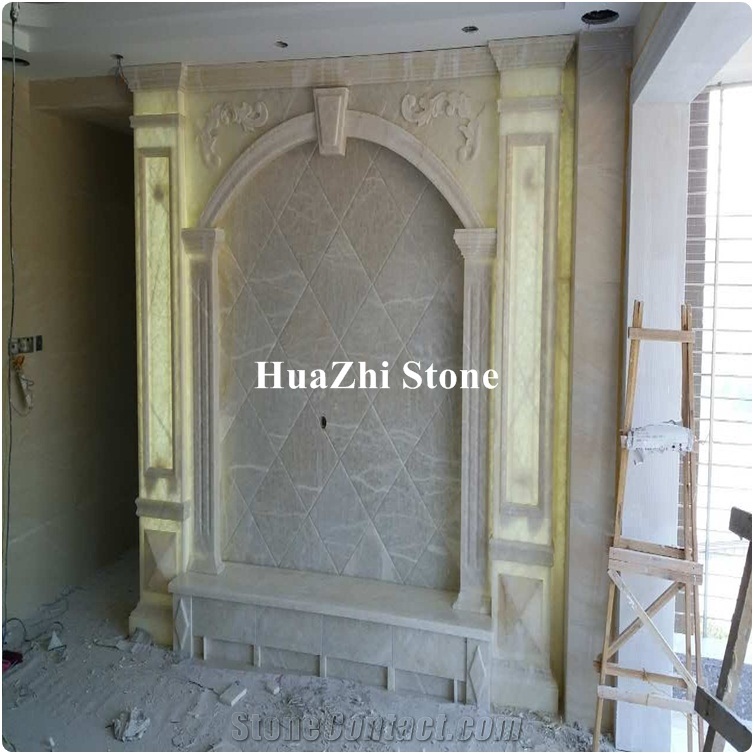 Beige Marble Stone Color Marble Flooring Border Designs for Hall