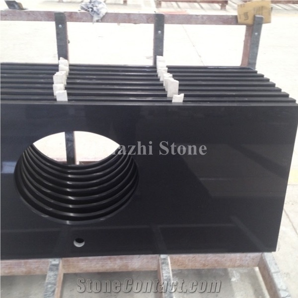 Black Quartz Countertops/Countertop Project