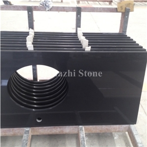 Black Quartz Countertops/Countertop Project